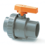 Standard Single Union ABS Ball Valve Plain