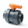 Standard Double Union UPVC Ball Valve Threaded